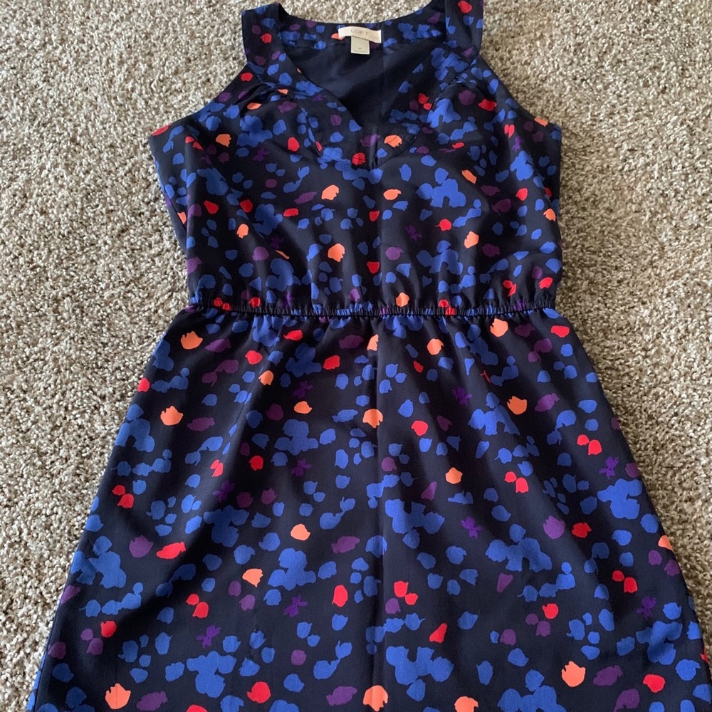 Multi-colored dress